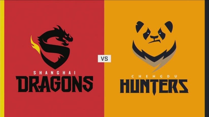 Shanghai Dragons vs Hunters