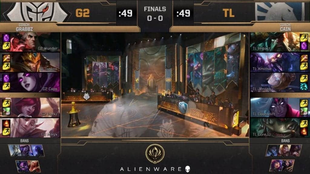 Team Liquid vs G2 Game 1 MSI