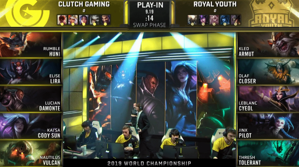 LoL Worlds 2019 Play In Knockout CG RYL Game 1