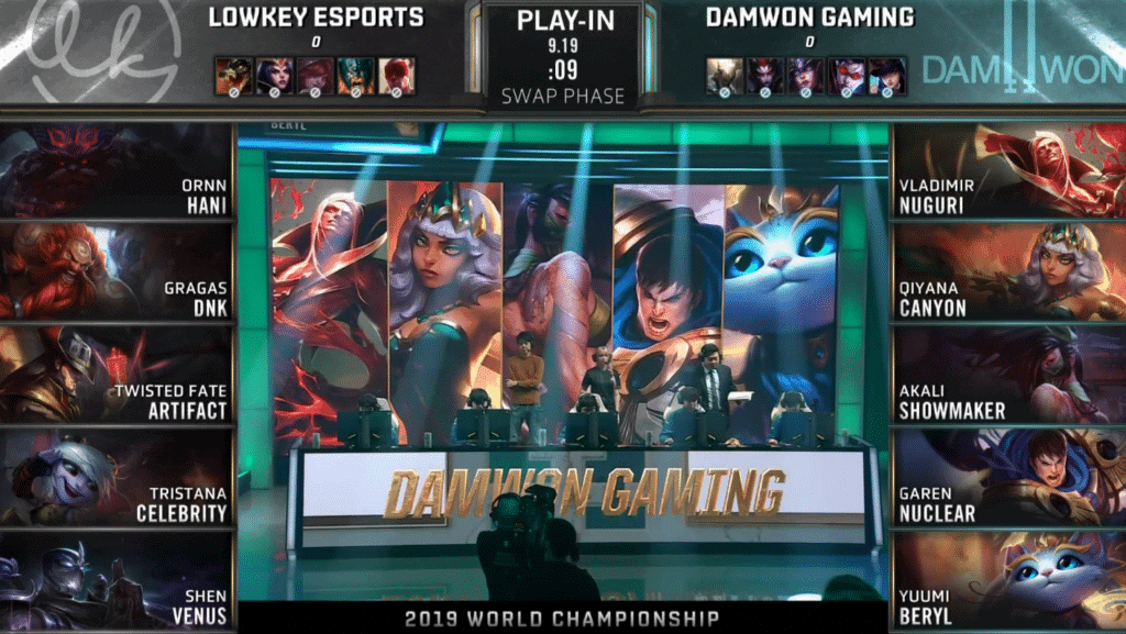 LoL Worlds 2019 Play In Knockout LK DWG Game 1