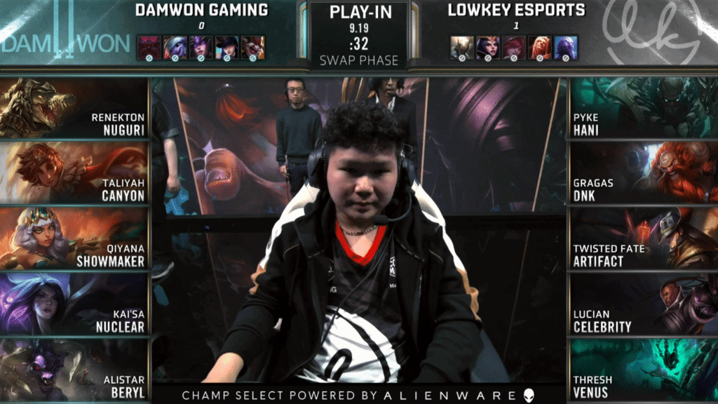 LoL Worlds 2019 Play In Knockout LK DWG Game 2