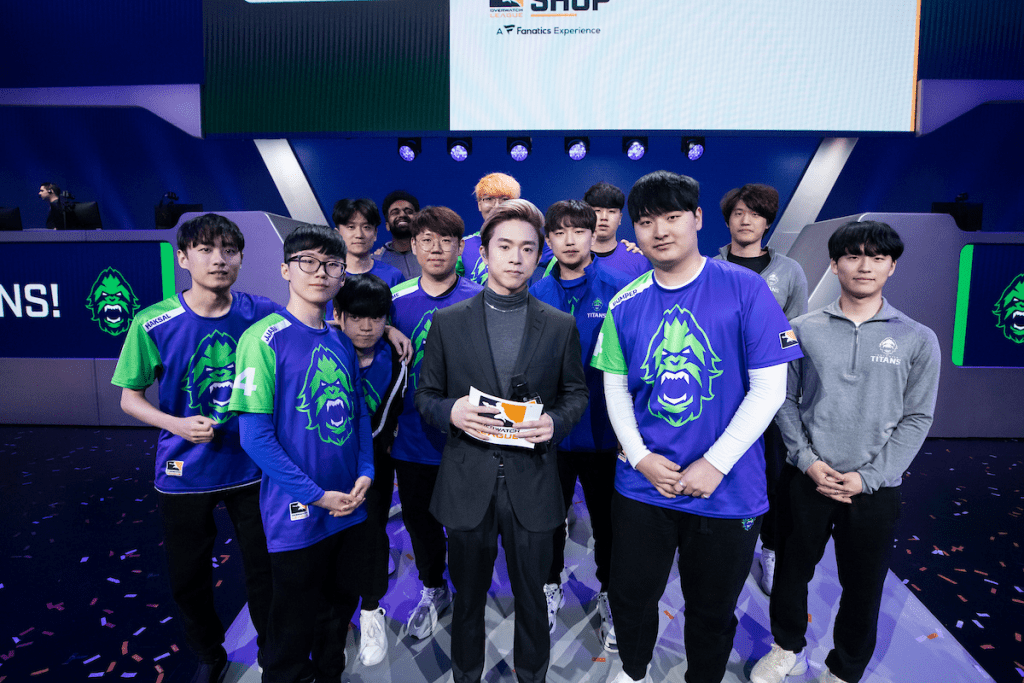 Vancouver Titans Overwatch league team Pajion