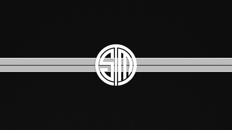 The TSM Team SoloMid logo in black and white