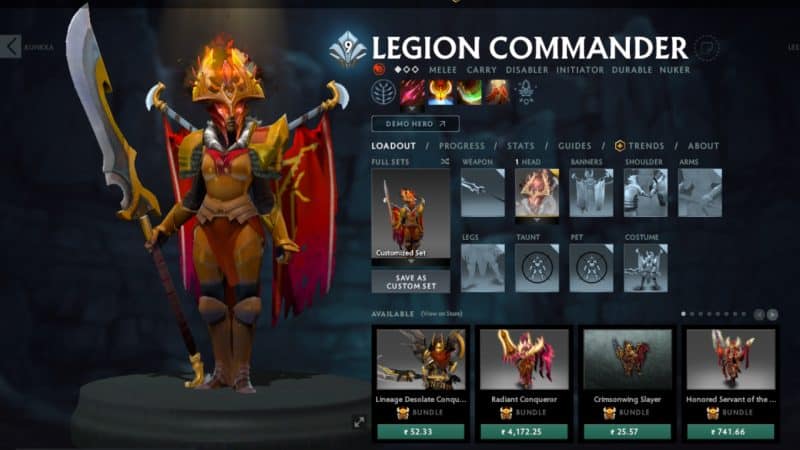 Legion Commander takes charge of the battle
