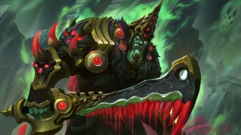 Wraith King stuns his enemies with Wraithfire Blast