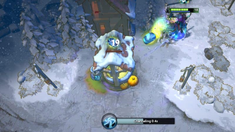 Abaddon scores Taffy in Diretide mode