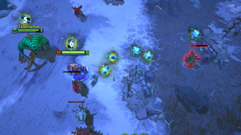 Anti-Mage attacks Greevils to collect Taffy