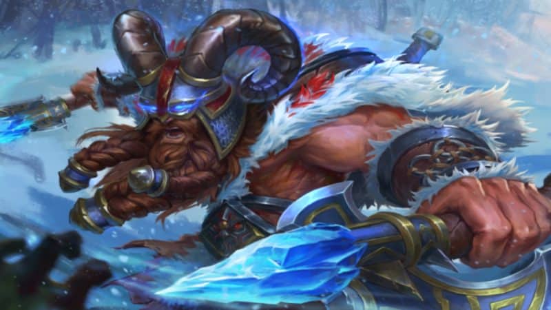 Beastmaster attacks Taffy Guardians with Wild Axes