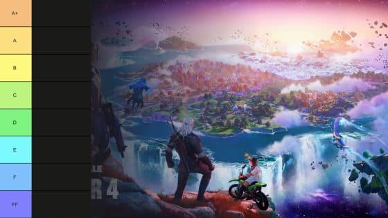 Fortnite Chapter 4 Weapons Tier List – The Best and Worst Items