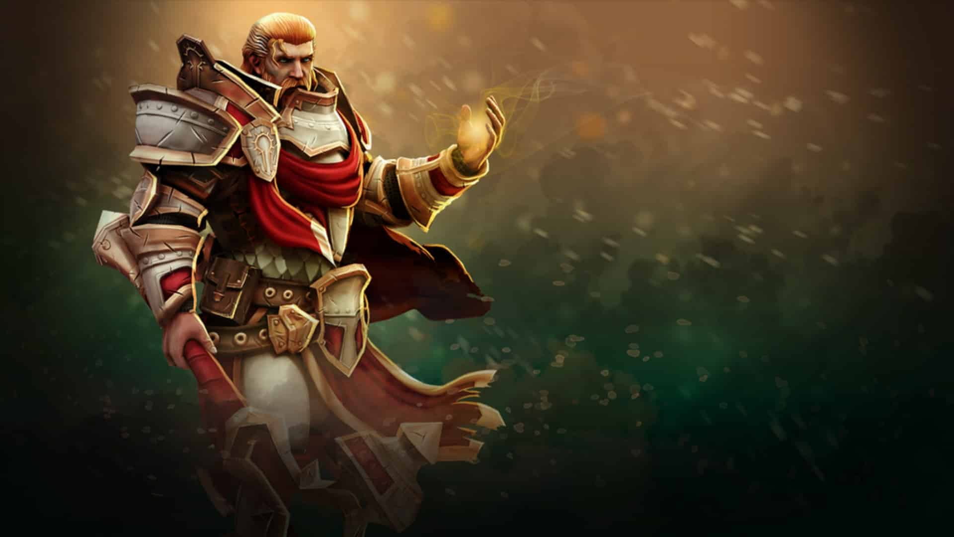 Omniknight heals Outworld Destroyer during battles
