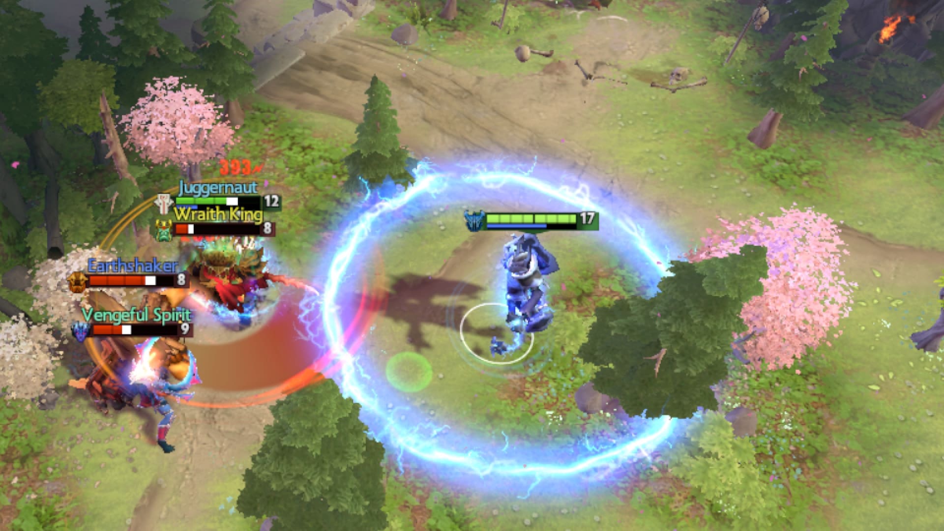 Razor hits multiple enemies with Plasma Field