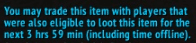 gear trading time limit dragonflight 10.1