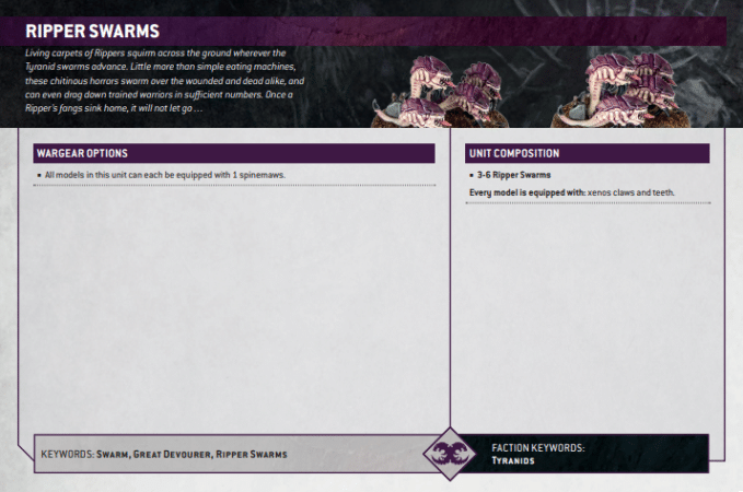 Warhammer 40k Leviathan Box Unit Datasheets are Here – and They Look Great!