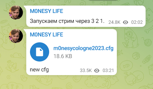 mONESY config