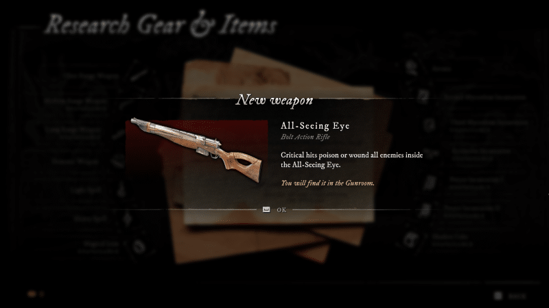 witchfire research guide