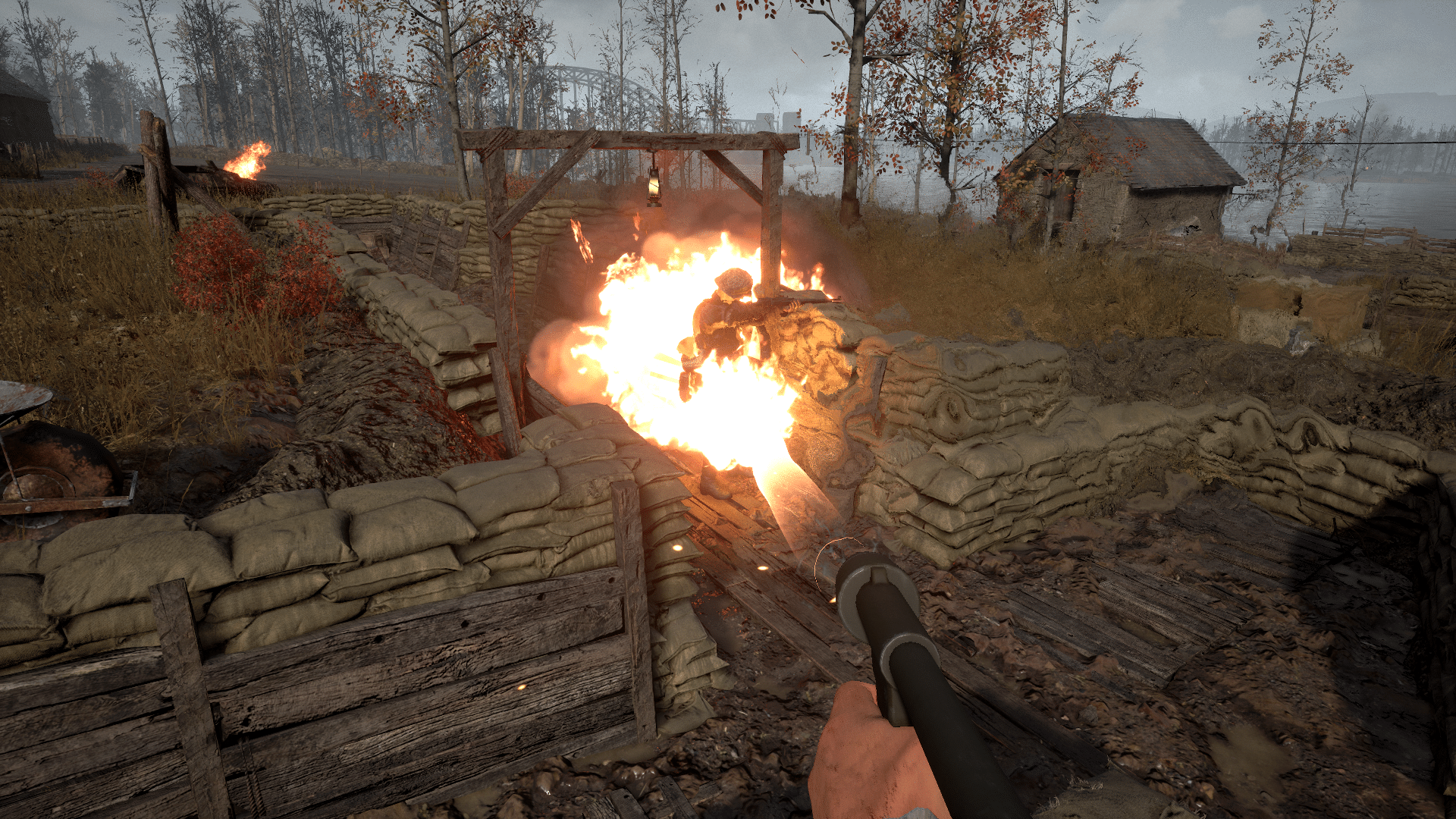 Hell Let Loose Flamethrower