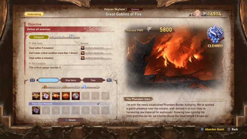Granblue Fantasy Relink Fortitude Crystals Farm: Best Quests