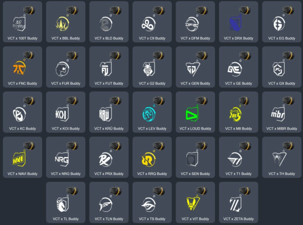 VCT Team Capsules 2024: Valorant Esports Skins Revealed