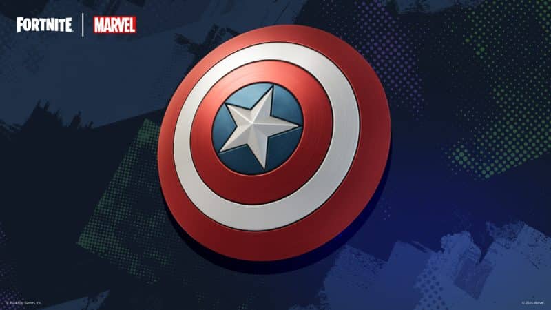 Fortntie Captain America Shield