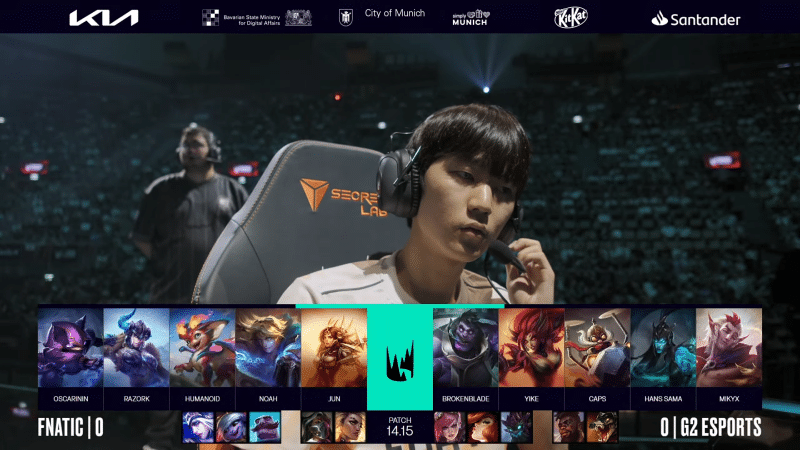 Fnatic vs G2 Esports LEC Season Final Game 1