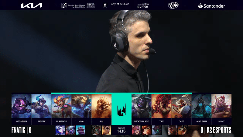 Fnatic vs G2 Esports LEC Season Final Game 1