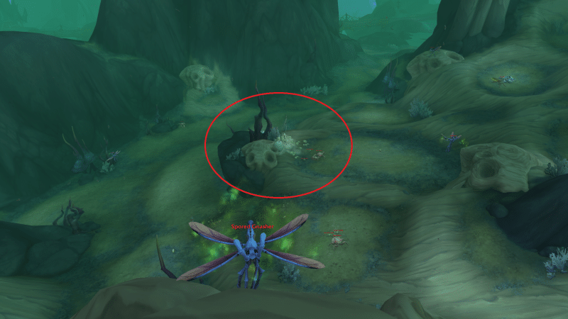 Gloom Chitin Farm spot
