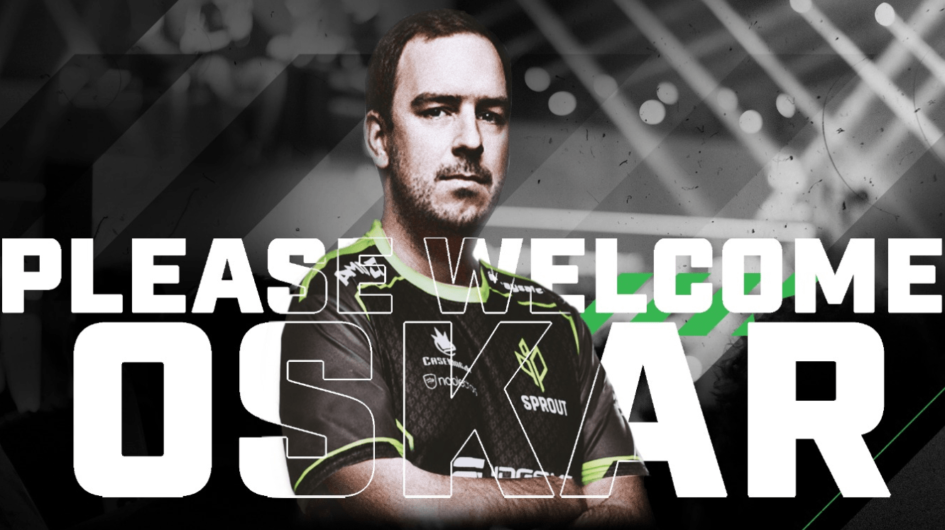 CSGO Sprout adds Oskar; Fifth Player to be Announced Soon