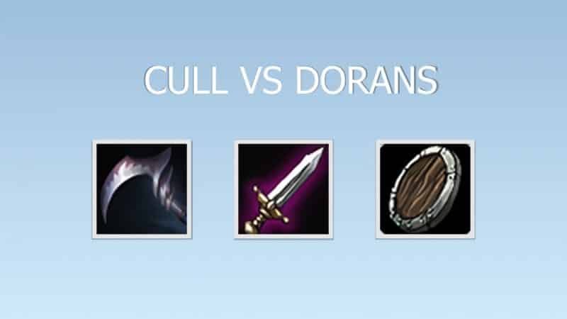 リーグ オブ レジェンド Adcスターティングアイテムガイド カルとドランの比較