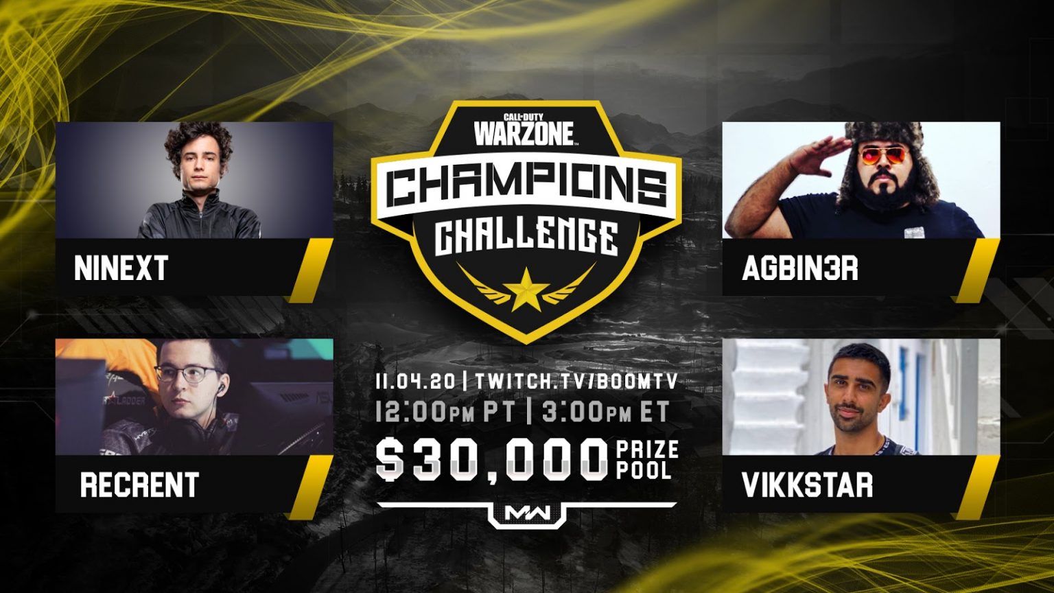 Cómo ver el torneo Warzone Champions Challenge de 30K