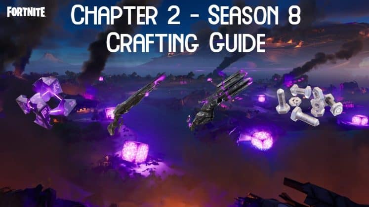 Fortnite Season 8 制作指南 如何制作和升级横向武器