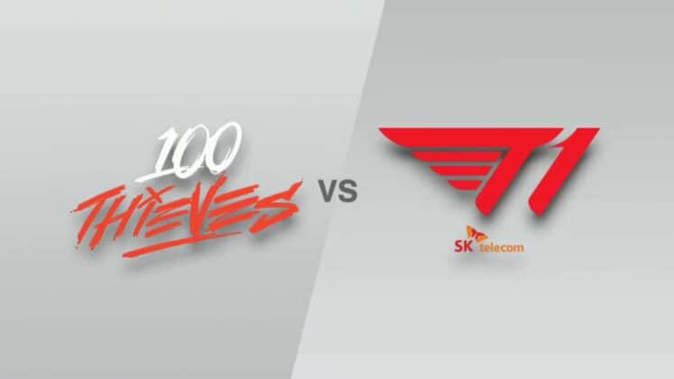 Lol 100 Thieves Vs T1 Worlds 21 Group Stage Recap