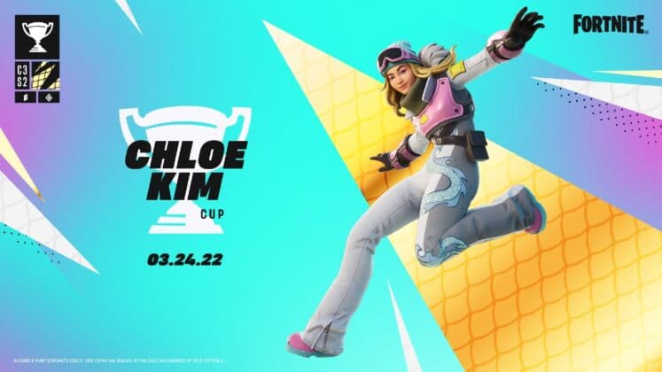 Fortnite Chloe Kim Cup 無建築 免費皮膚 格式等