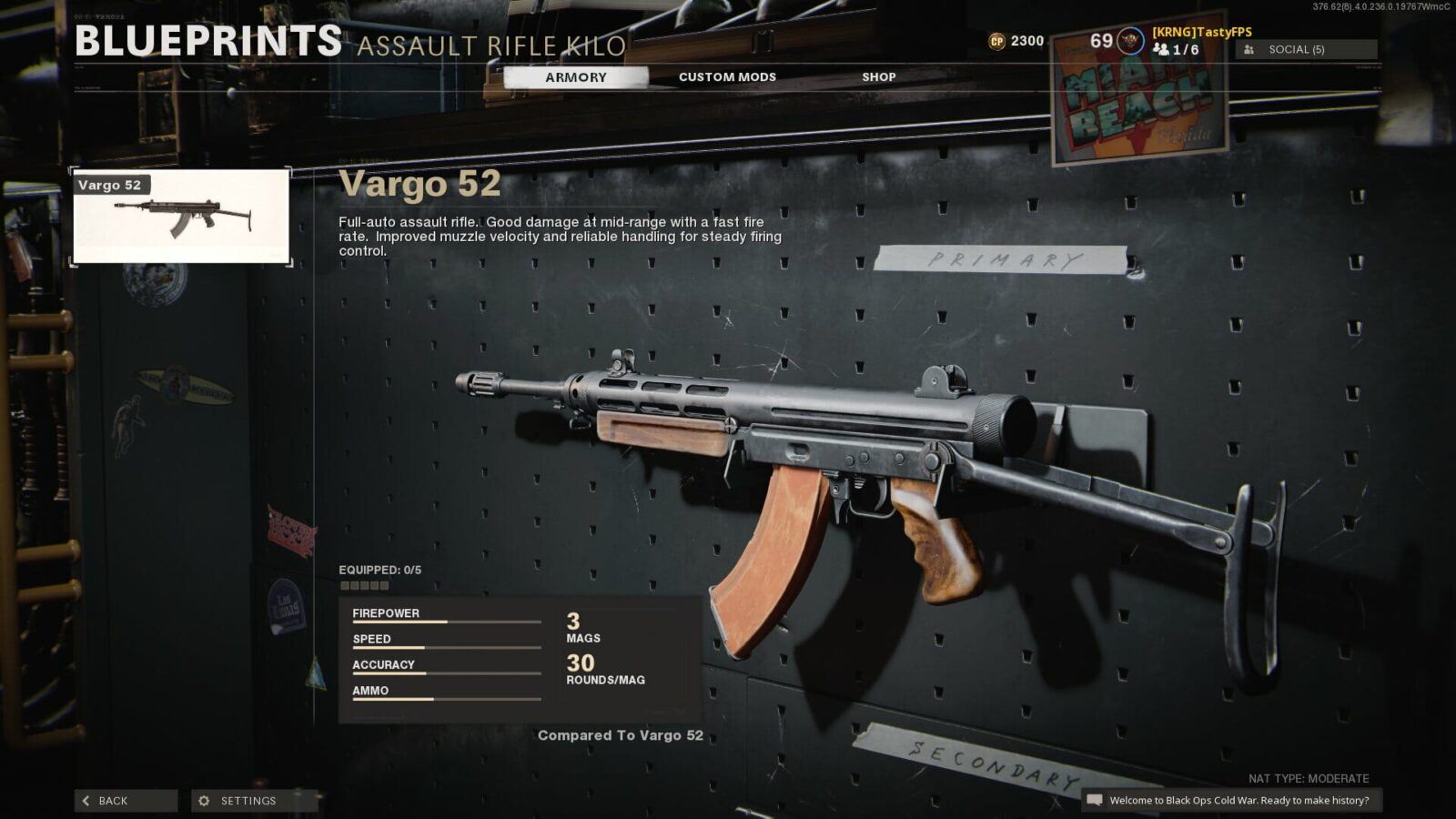 Best Vargo 52 Class Setup for Warzone Pacific Season 2