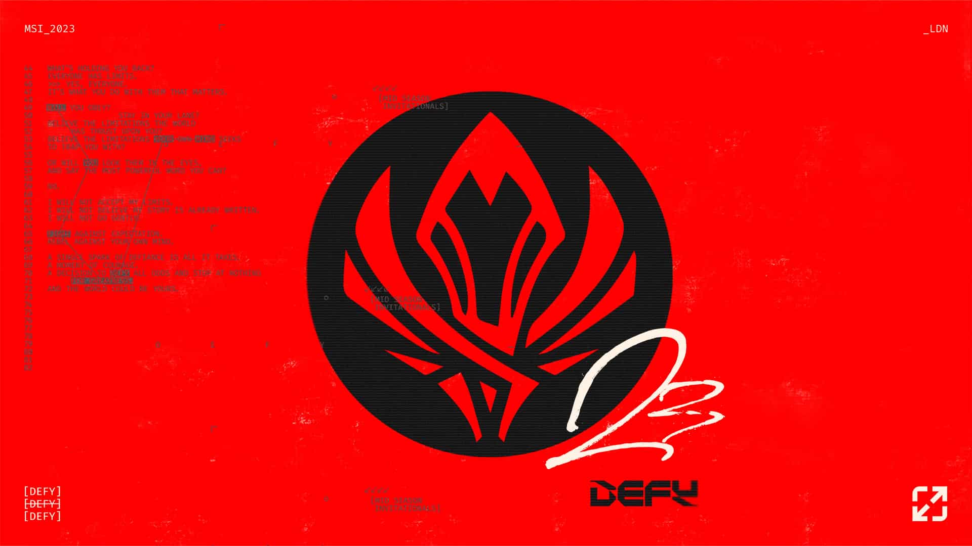 MSI 2023 PlayIn Bracket Draws Are Finalized