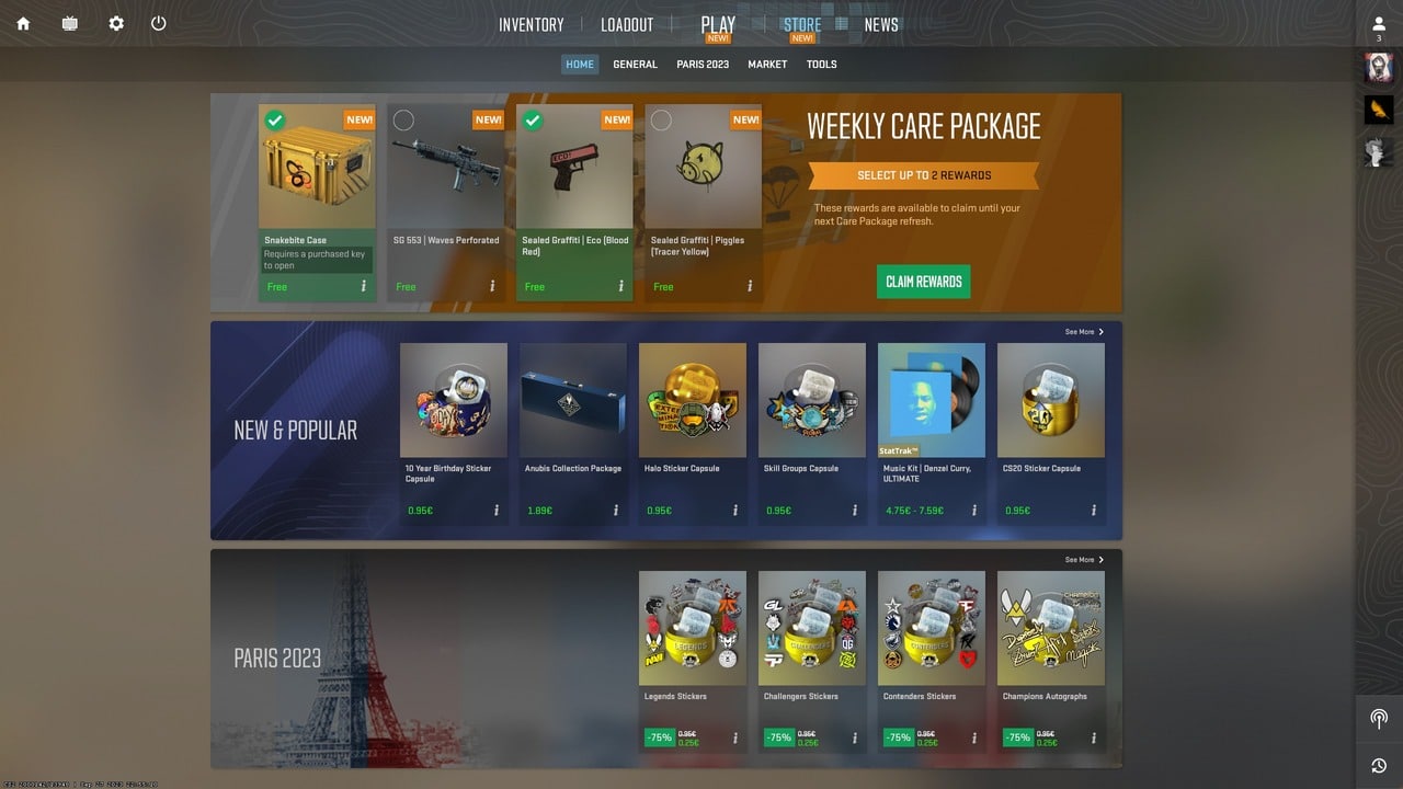 CS2 Care Package Explained