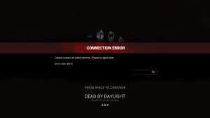 How To Fix The Dead By Daylight Error Code 8012